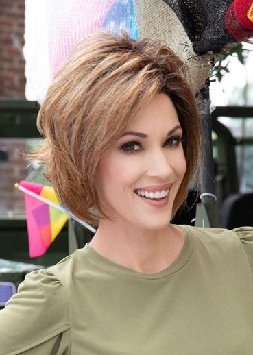 donation with a Cancer Kinship Kinner beauty wig