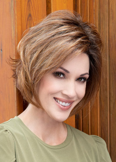 offer a Cancer Kinship Kinner beauty wig to a cancer survivor