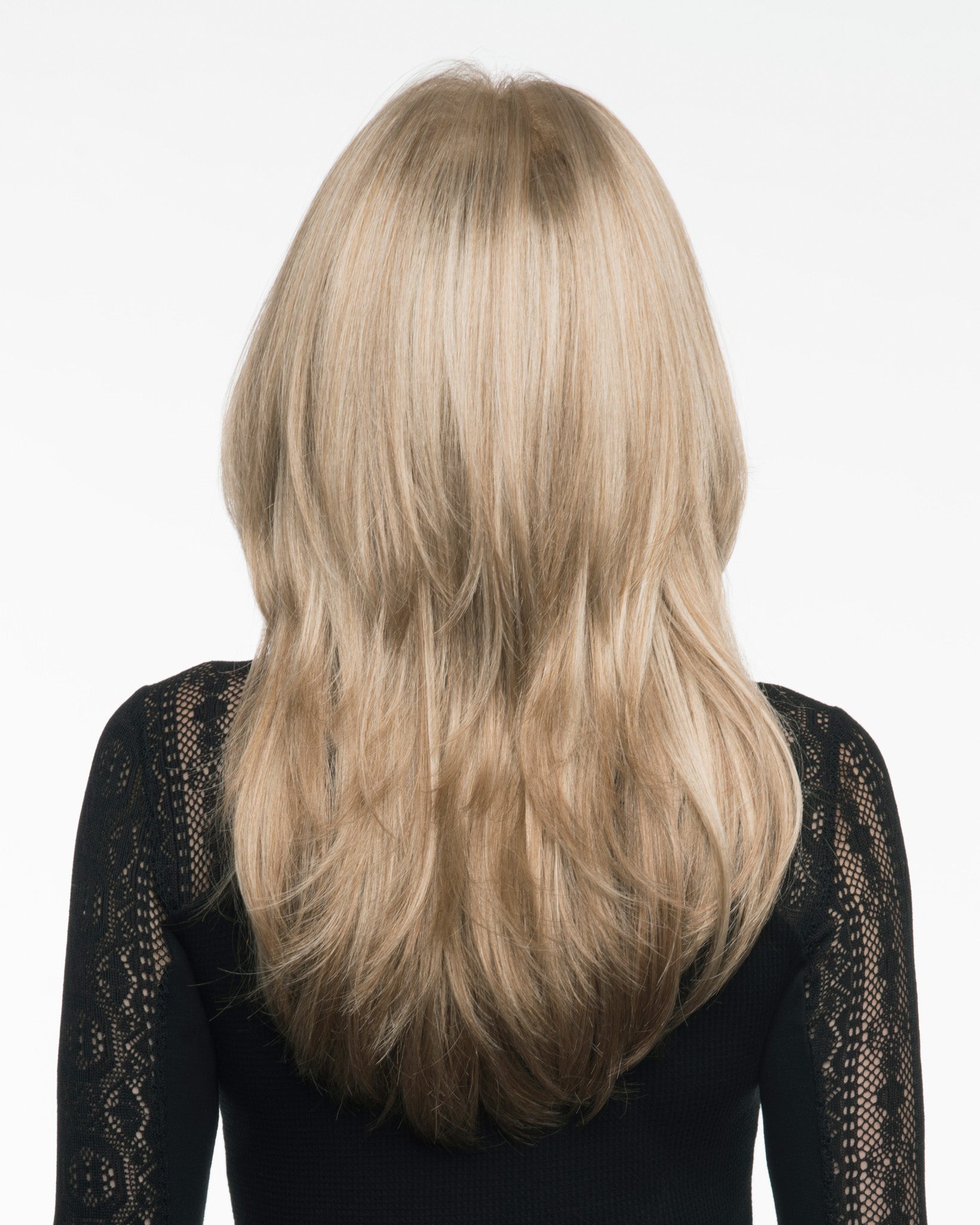 cancer survivor donation with a Cancer Kinship Kinner beauty wig
