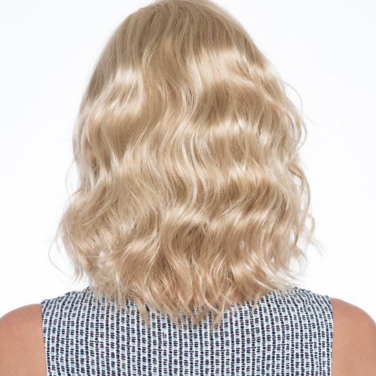 cancer survivor donation with a Cancer Kinship Kinner beauty wig