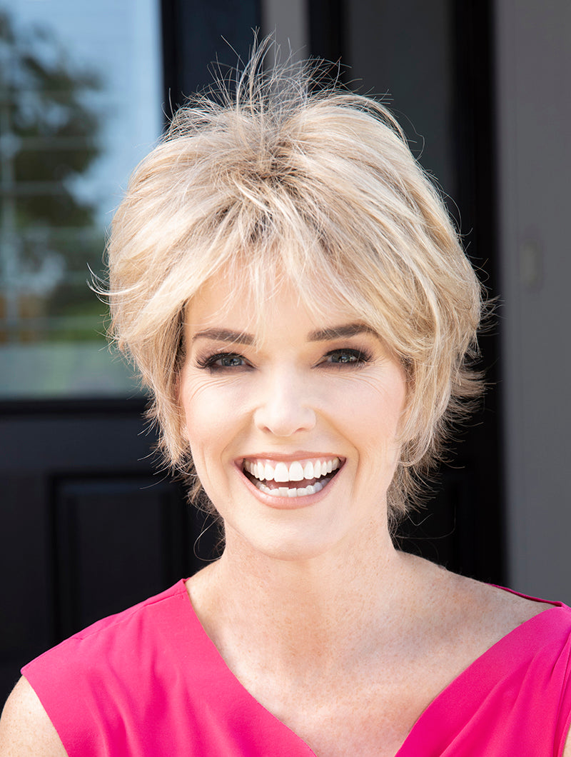 donation with a Cancer Kinship Kinner beauty wig