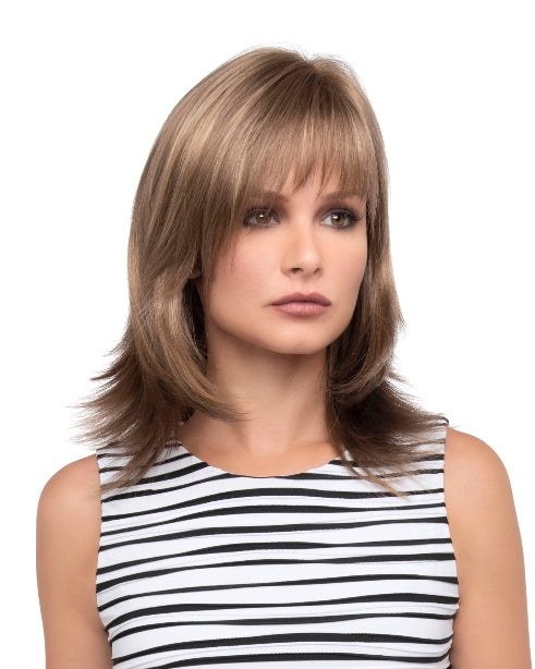 cancer survivor donation with a Cancer Kinship Kinner beauty wig