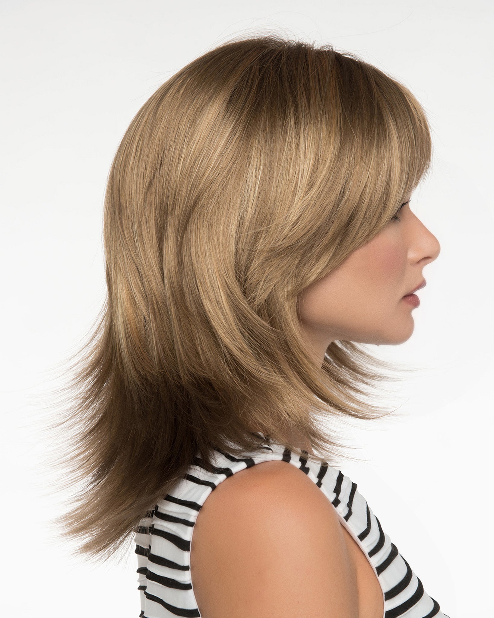 cancer survivor donation with a Cancer Kinship Kinner beauty wig