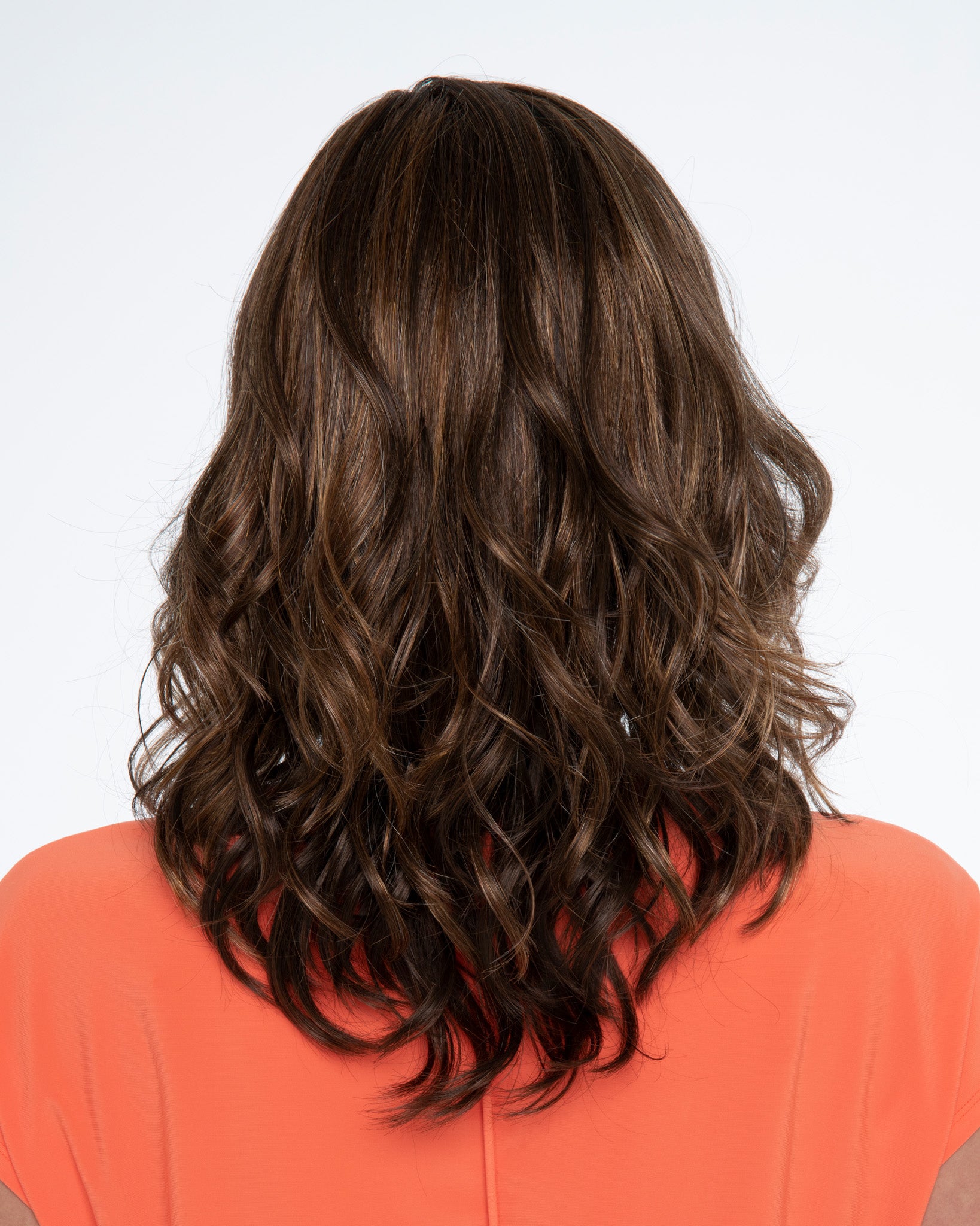 cancer survivor donation with a Cancer Kinship Kinner beauty wig