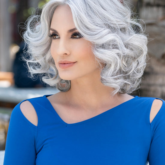 offer a Cancer Kinship Kinner beauty wig to a cancer survivor