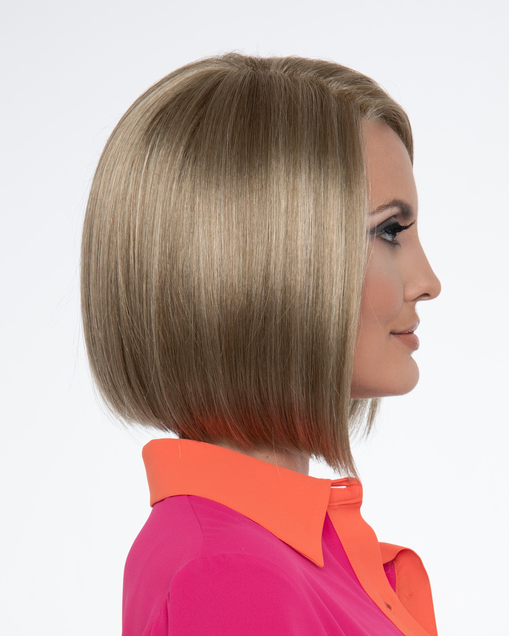 cancer survivor donation with a Cancer Kinship Kinner beauty wig