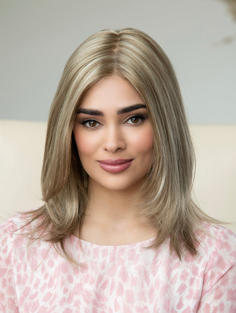 cancer survivor donation with a Cancer Kinship Kinner beauty wig