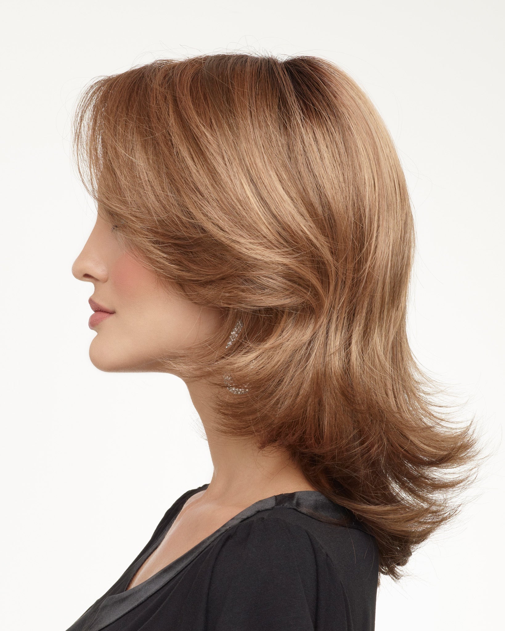 cancer survivor donation with a Cancer Kinship Kinner beauty wig
