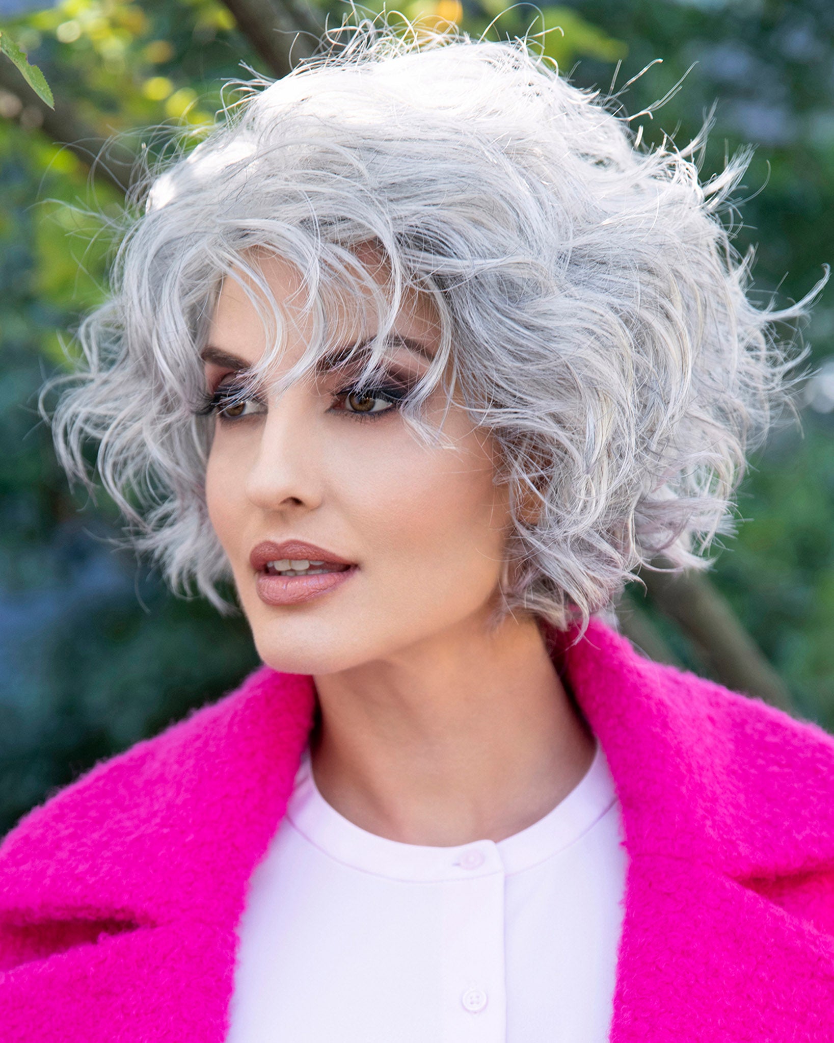 offer a Cancer Kinship Kinner beauty wig to a cancer survivor